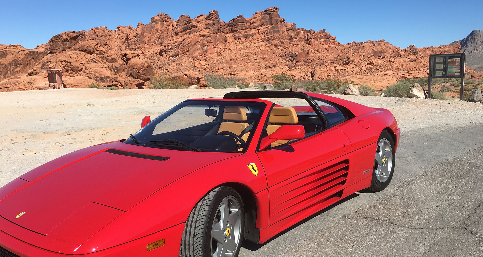 348 Ferrari Club Las Vegas Red Rock